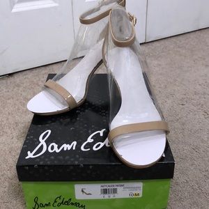Sam Edelman Patti Nude Patent heels